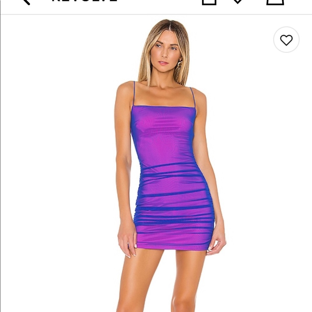 REVOLVE super down mini dress